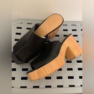 Platform Mule Heels